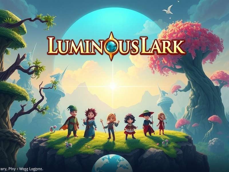 Luminous Lark world map